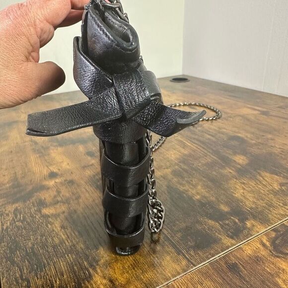 Miu Miu Black Leather Clutch - Picture 7 of 17